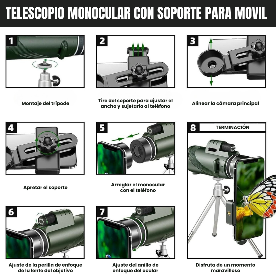 Mini Telescop Profesional™ - Ultimele Unități + Cadou