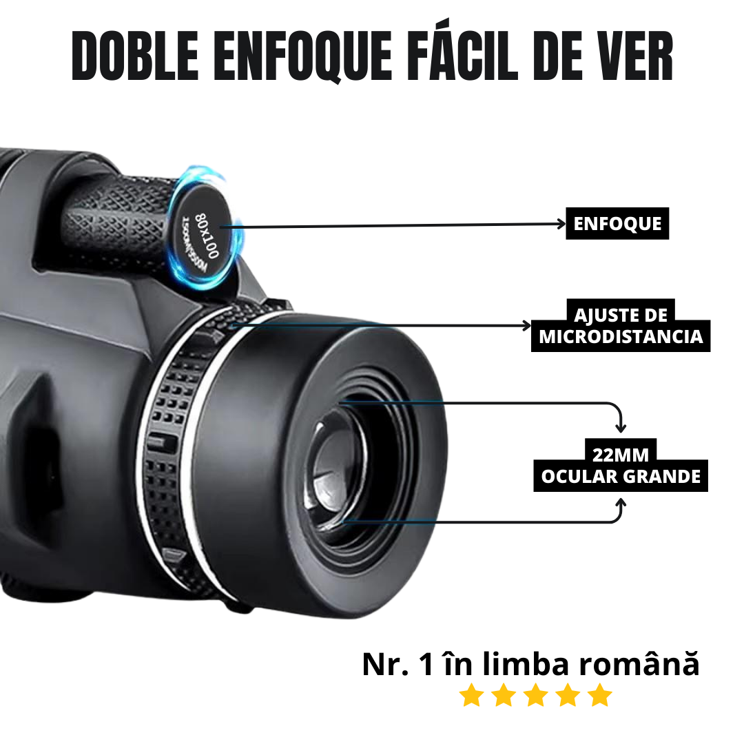 Mini Telescop Profesional™ - Ultimele Unități + Cadou