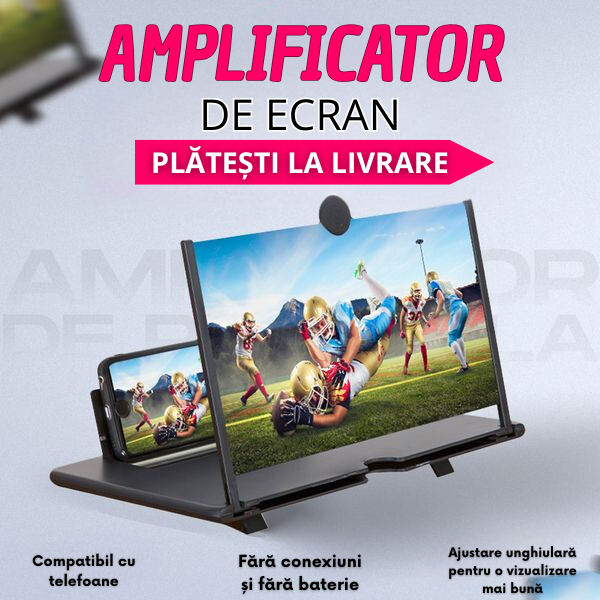 Amplificator de Ecran Tip Lupă pentru Telefon