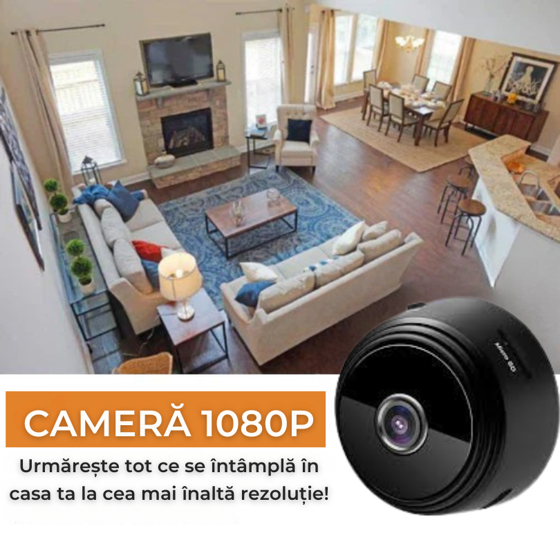 Mini Cameră de Securitate PREMIUM – InvisiCam™ | Cumpără 1 și Primești 2