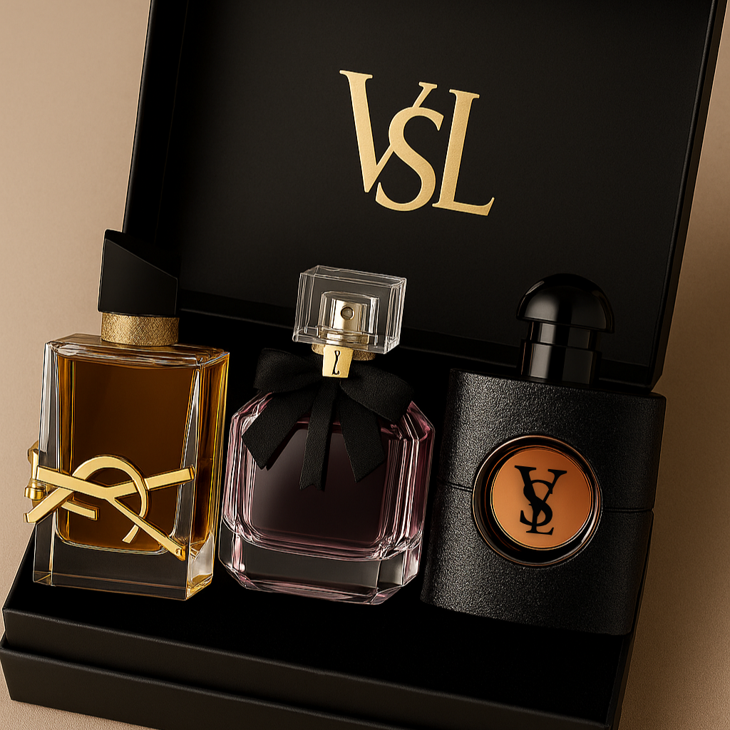 Ofertă Exclusivă: Set 3 Parfumuri Yves Saint Laurent – Arome de Lux, Cadoul Perfect