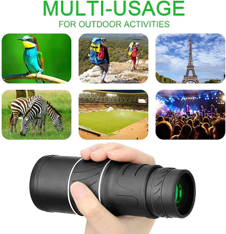 Telescop Monocular 16x52 cu Zoom Optic Bifocal