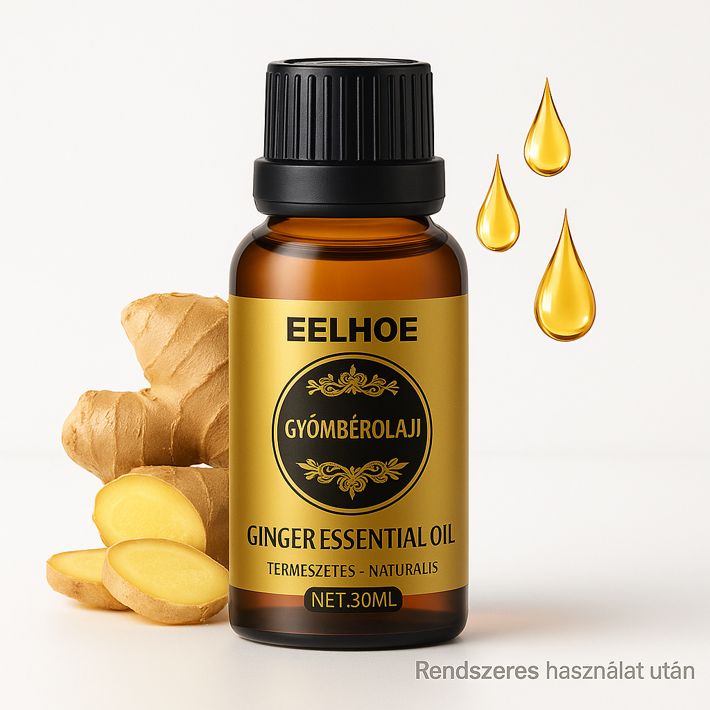 EELHOE™ – Ulei de Ghimbir: Remodelare naturală și piele fermă într-o singură sticlă!