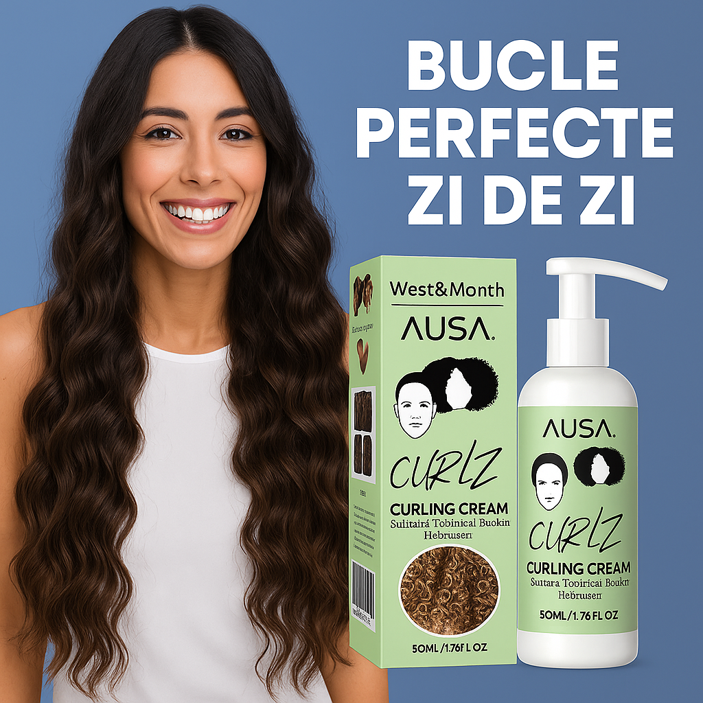 Cremă pentru Bucle Perfecte – CurlyLux