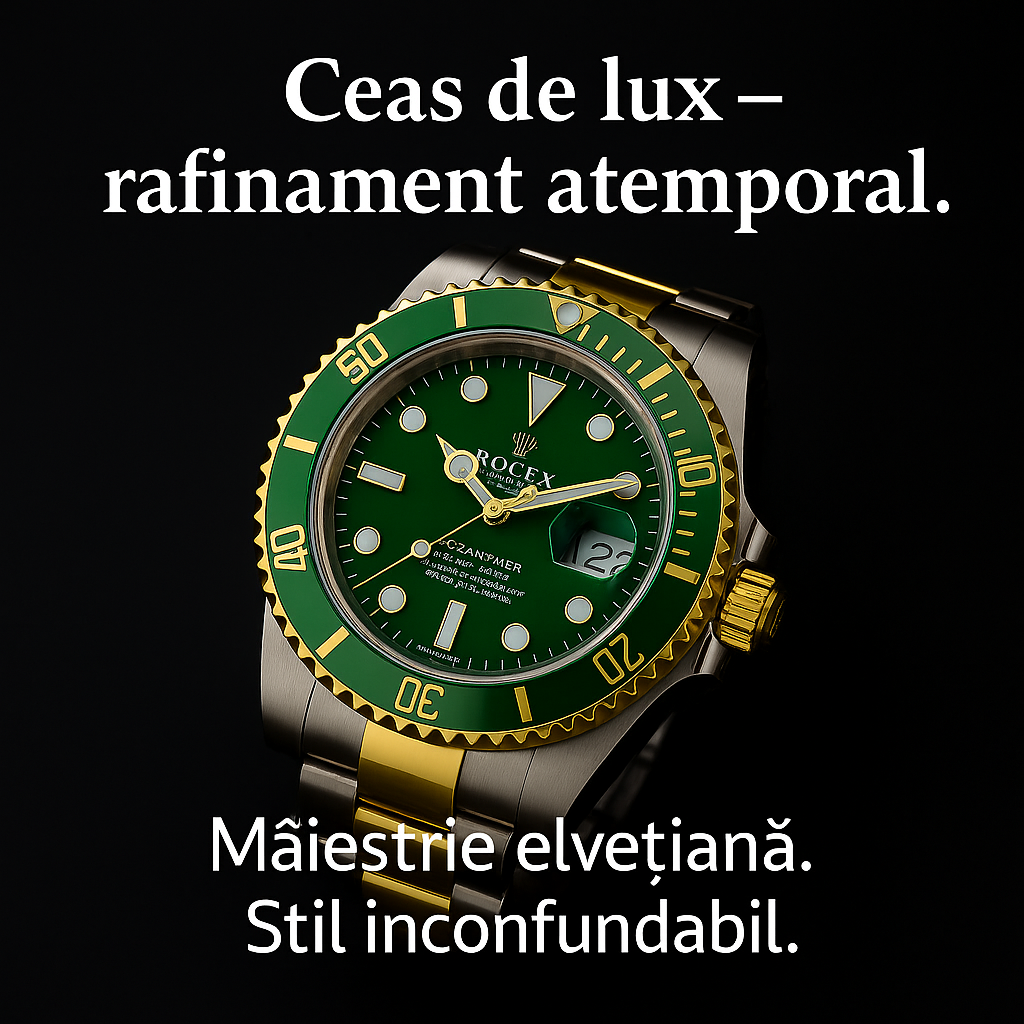 Submarine Rolex - eleganță atemporală și rezistență subacvatică