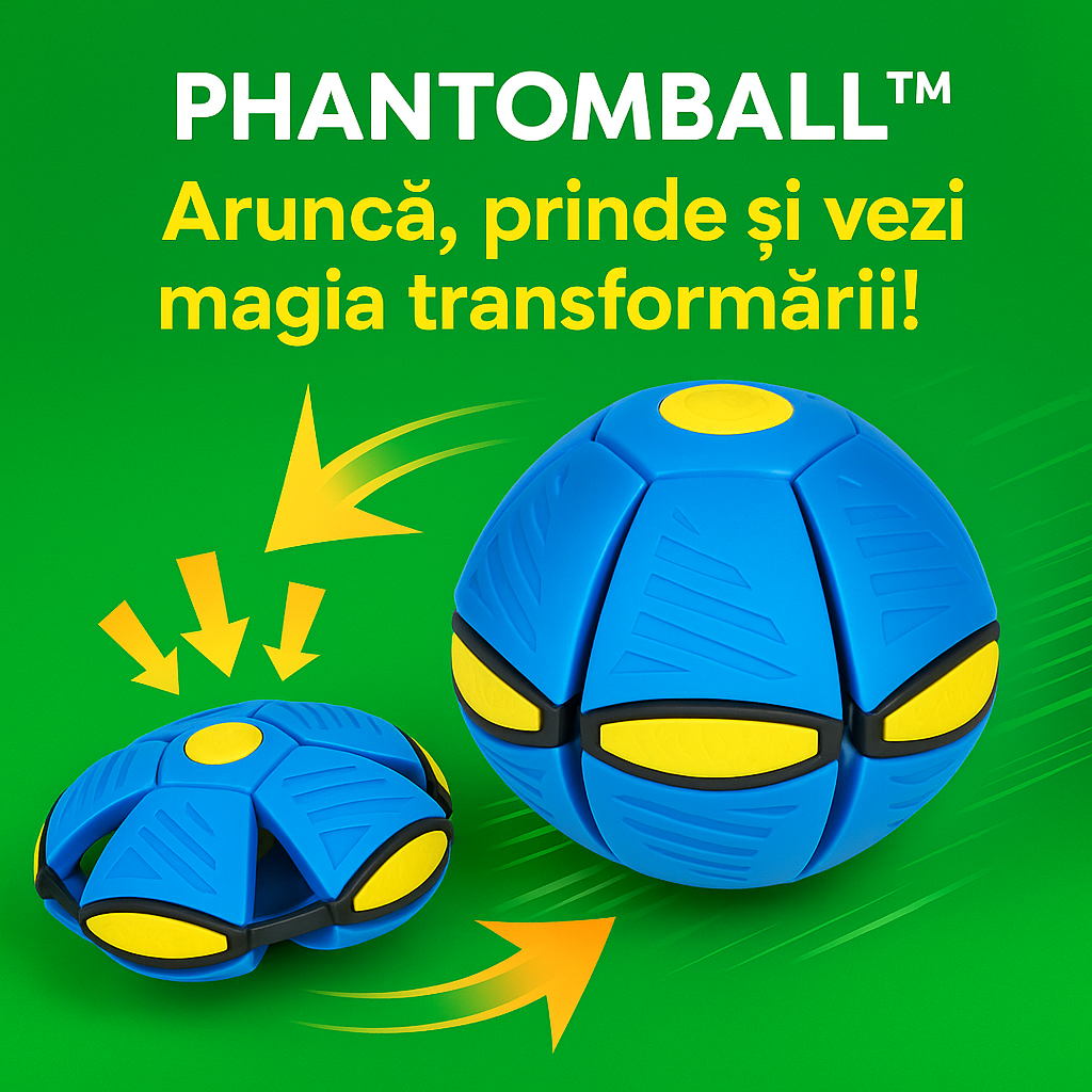 PhantomBall™ – Minge Transformabilă cu Efect de Reacție Rapidă
