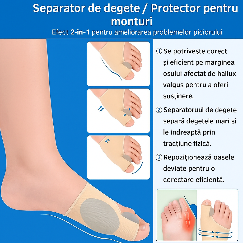 StepComfort™ – Corecție și Ușurare la Fiecare Pas