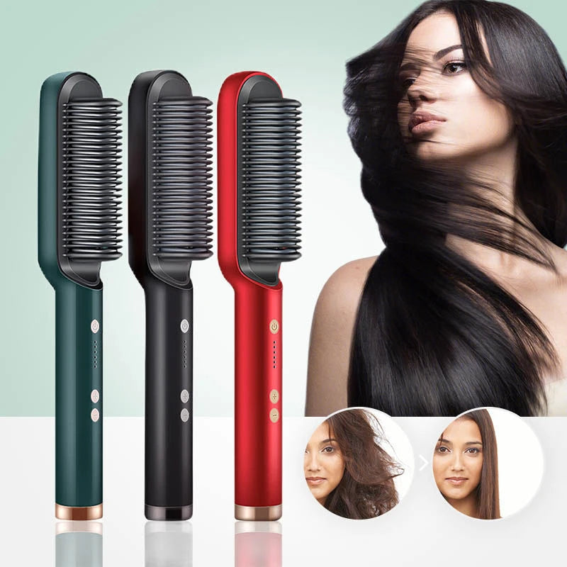 PărPerfect™ - Perie 2 în 1 Anti-Arsuri | Îndreptare Perfectă în 5 Minute – DOAR AZI ÎN PROMOȚIE