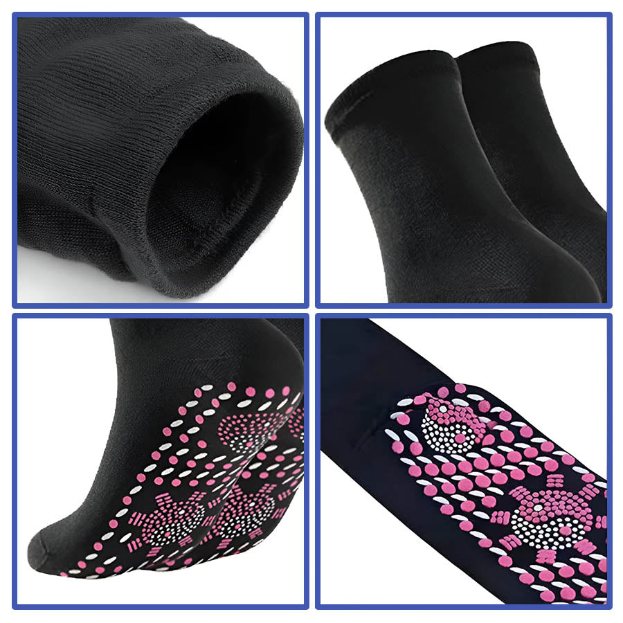 WarmSocks™ – Șosete Încălzite pentru Confort Maxim {2 Perechi}