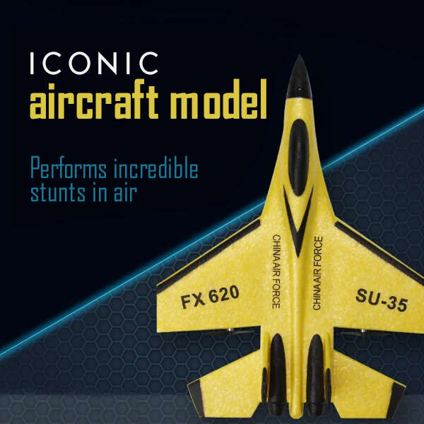 Fomy™ – Avion cu Telecomandă din Spumă Durabilă