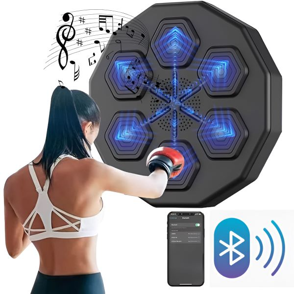 FitBox™ – Mașină de Box pentru Antrenament Interactiv cu Bluetooth
