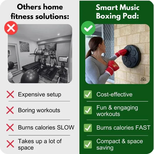 FitBox™ – Mașină de Box pentru Antrenament Interactiv cu Bluetooth