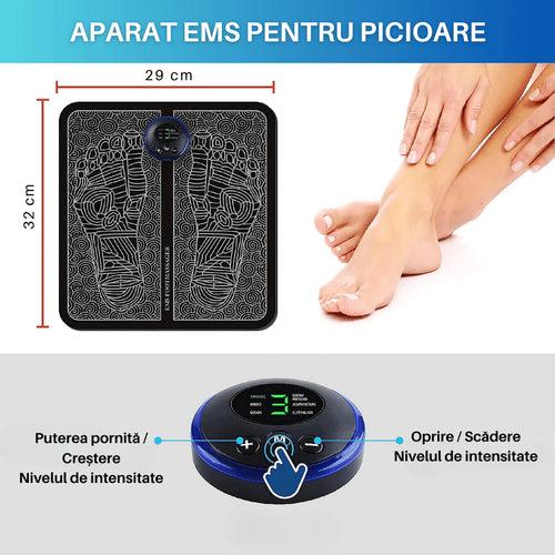 Pachet Promo 1+1: Stimulator Electric + Aparat de Masaj pentru Picioare