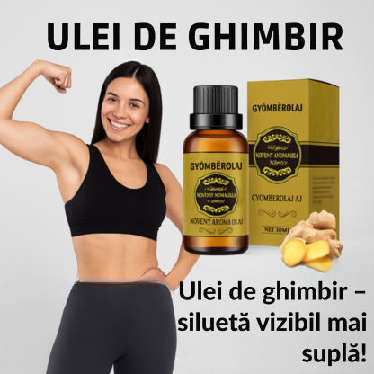 EELHOE™ – Ulei de Ghimbir: Remodelare naturală și piele fermă într-o singură sticlă!