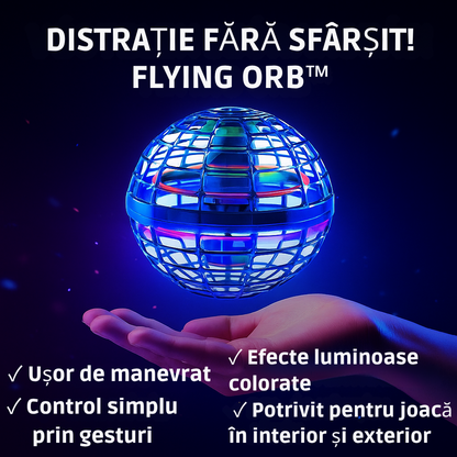 FlyBall™ – Mini Dron Plutitor cu Lumină LED și Senzor de Mișcare