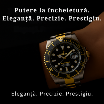 Ceas de Lux Stil Elvețian - Eleganță Clasică și Performanță Subacvatică