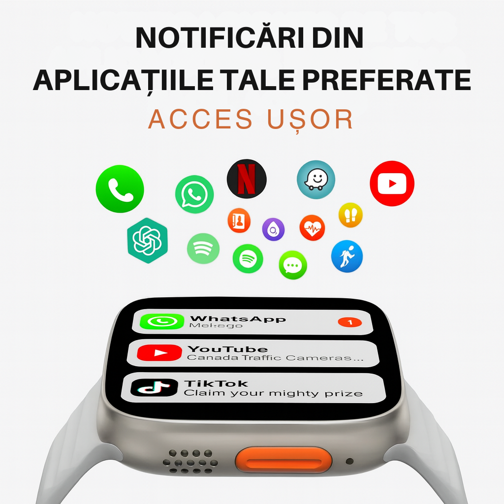 Ceas Inteligent™ – Tehnologie la Încheietura Mâinii Tale