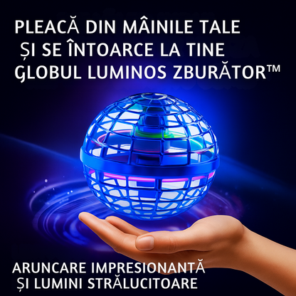 FlyBall™ – Mini Dron Plutitor cu Lumină LED și Senzor de Mișcare