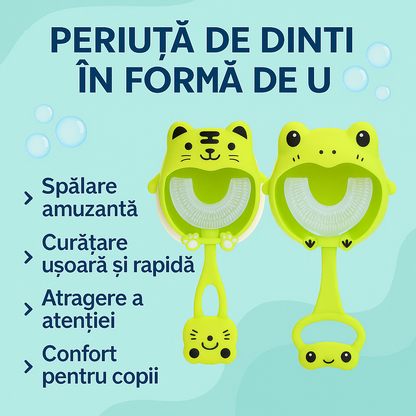 SmileU™ – Periuța de dinți inteligentă în formă de U