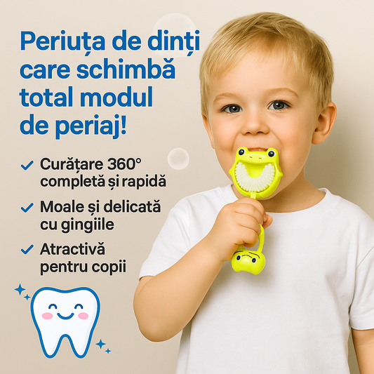 SmileU™ – Periuța de dinți inteligentă în formă de U