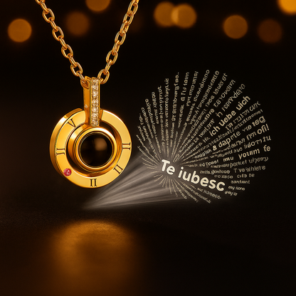 Colierul Iubirii Eterne™ – „Te iubesc” în 100 de limbi