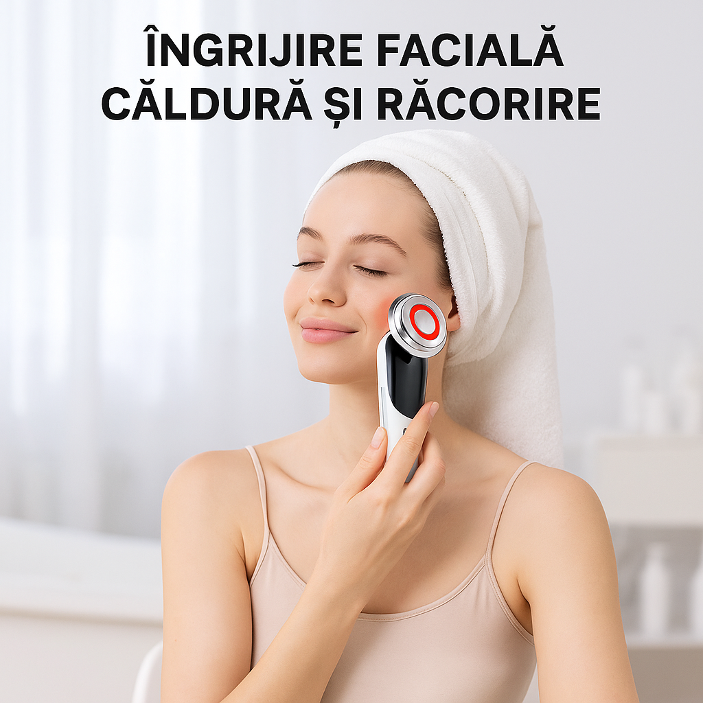 LumiSkin™ – Masaj Inteligent pentru Reîntinerirea Feței