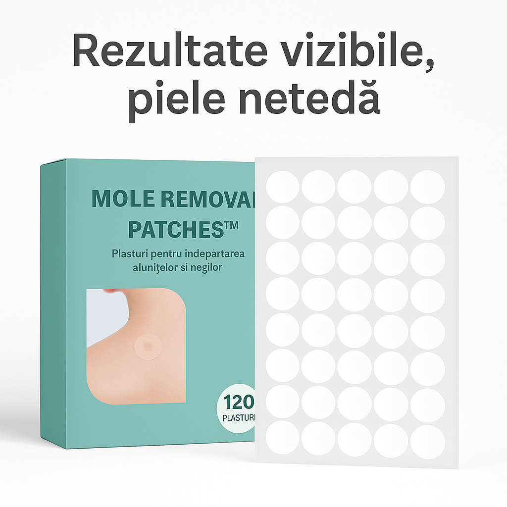 Mole Removal Patches™ – Plasturi pentru îndepărtarea alunițelor și negilor