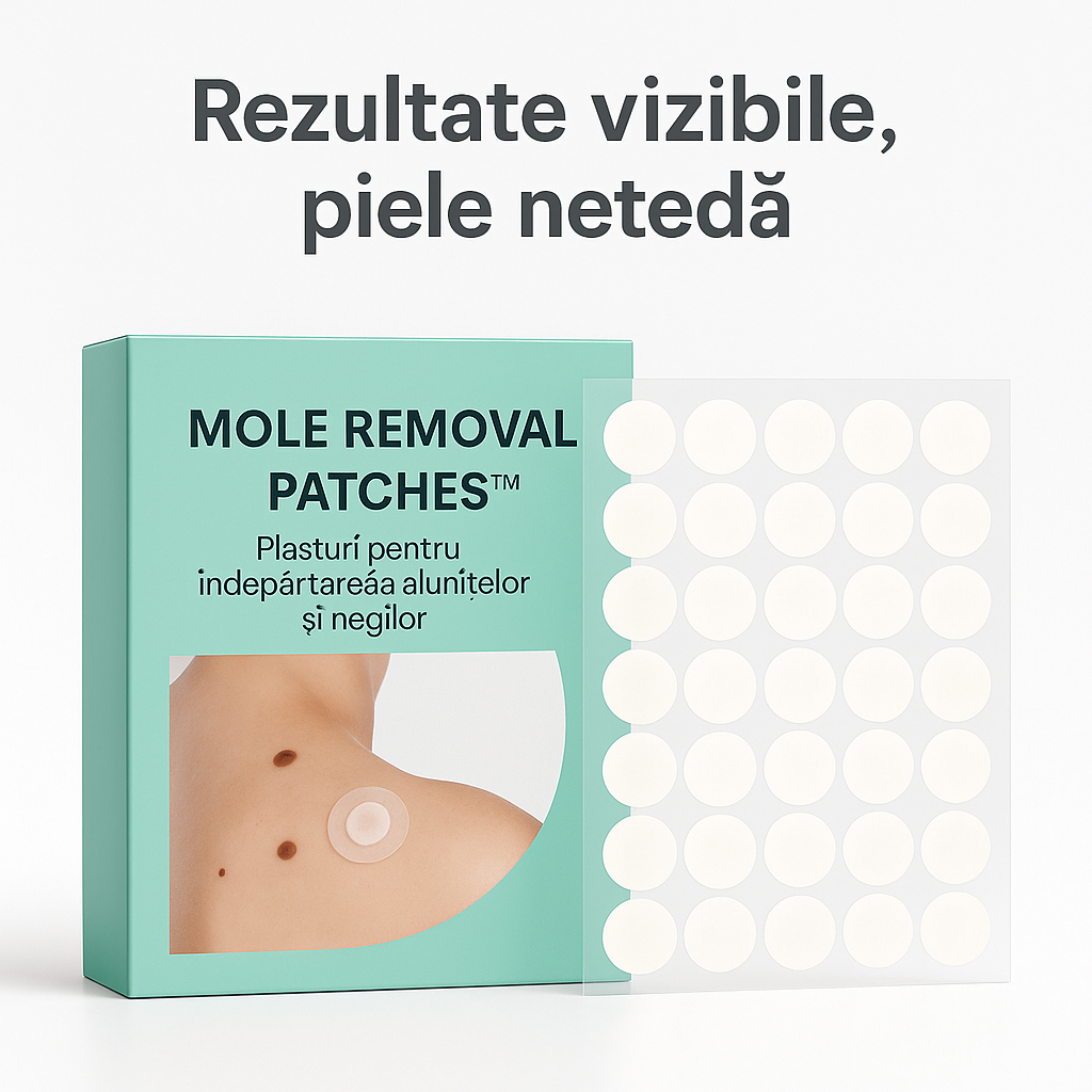 Mole Removal Patches™ – Plasturi pentru îndepărtarea alunițelor și negilor