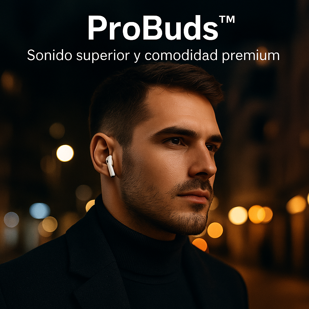 ProBuds™ – Sunet Clar, Libertate Completă și Confort Premium