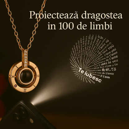 Colierul Iubirii Eterne™ – „Te iubesc” în 100 de limbi