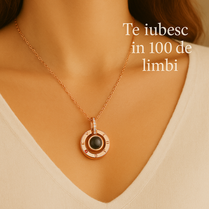 Colierul Iubirii Eterne™ – „Te iubesc” în 100 de limbi