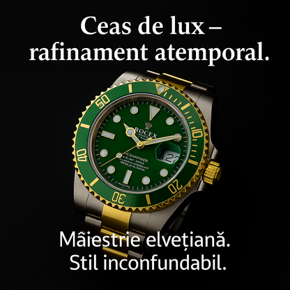 Submarine Rolex - eleganță atemporală și rezistență subacvatică