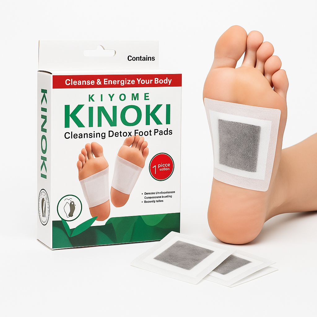Natural Kinoki™ – Set 10 Plasturi Detox pentru Revitalizare și Energie