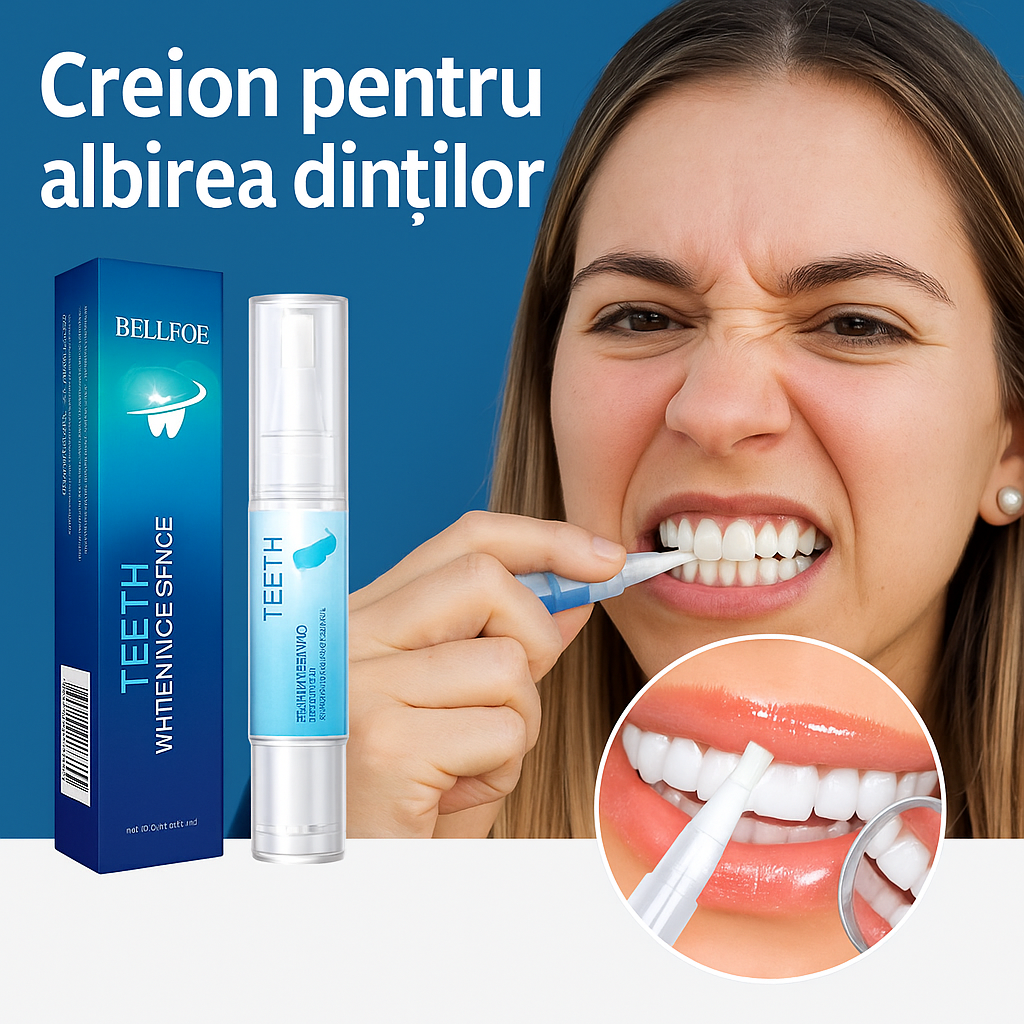 Creion de albire profesională – Zâmbet alb și strălucitor în câteva zile