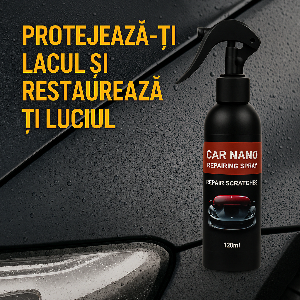 NanoShield Pro™ - spray protectoare și reparatoare de zgârieturi