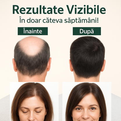 Ginger Hair Regrowth – Spray Natural cu Extract de Ghimbir