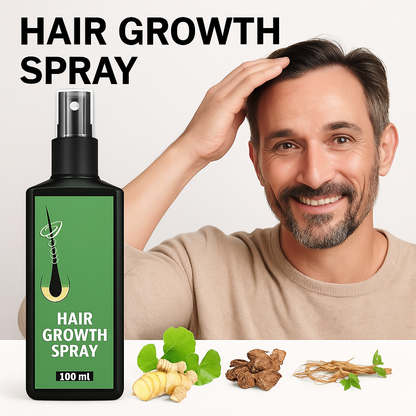 Ginger Hair Regrowth – Spray Natural cu Extract de Ghimbir