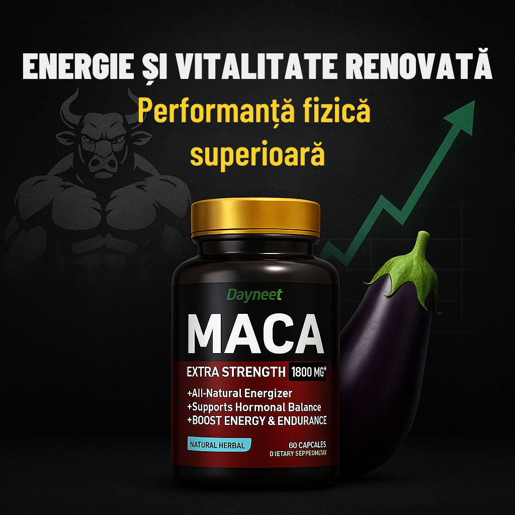 MacaBoost™ – Putere Naturală pentru Zi de Zi