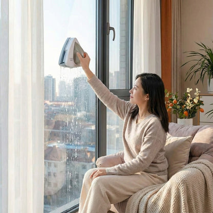 MagnaClean™ – Aparat Magnetic pentru Geamuri cu Curățare Ușoară