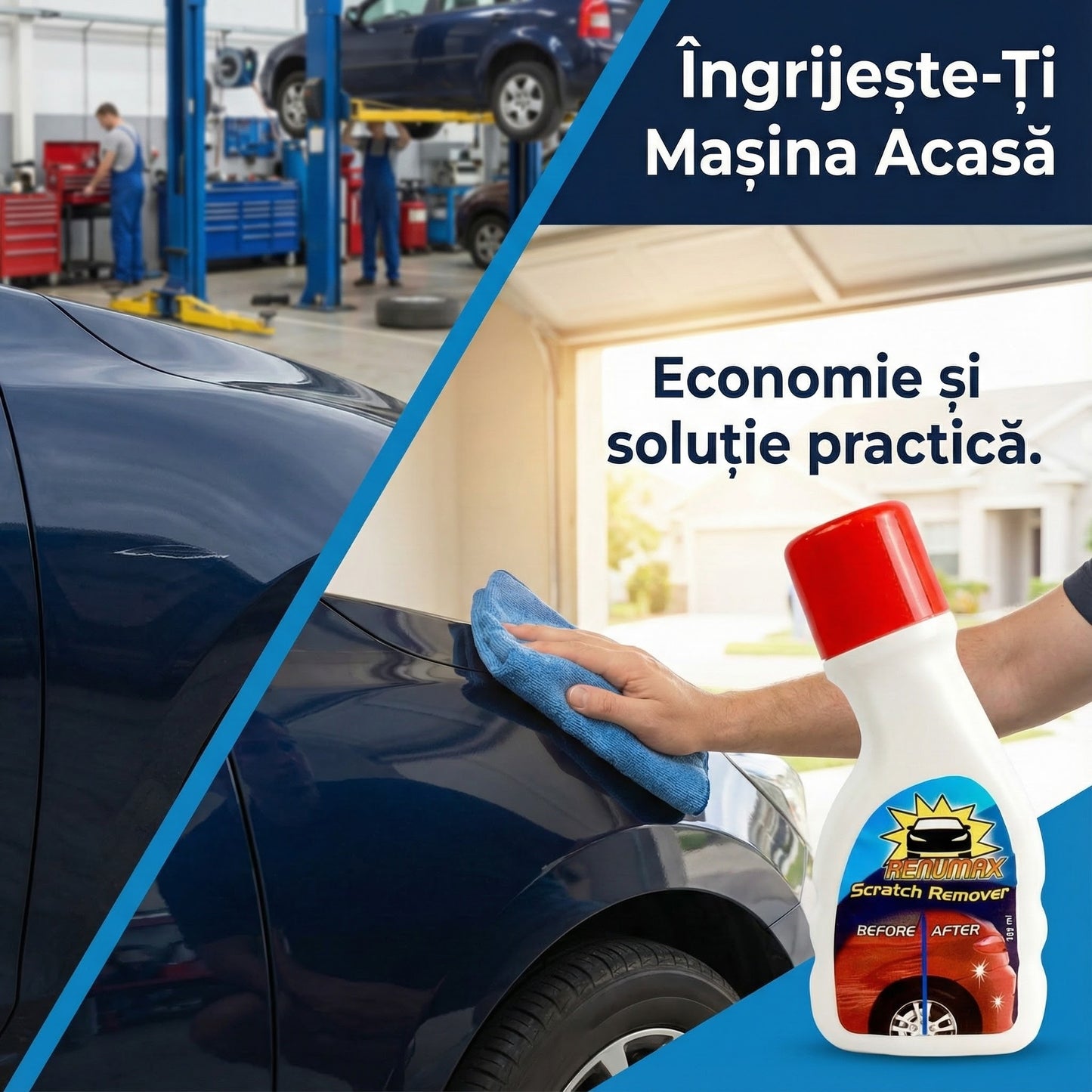 ScratchFix™ – Soluție Rapidă Pentru Zgârieturi Auto