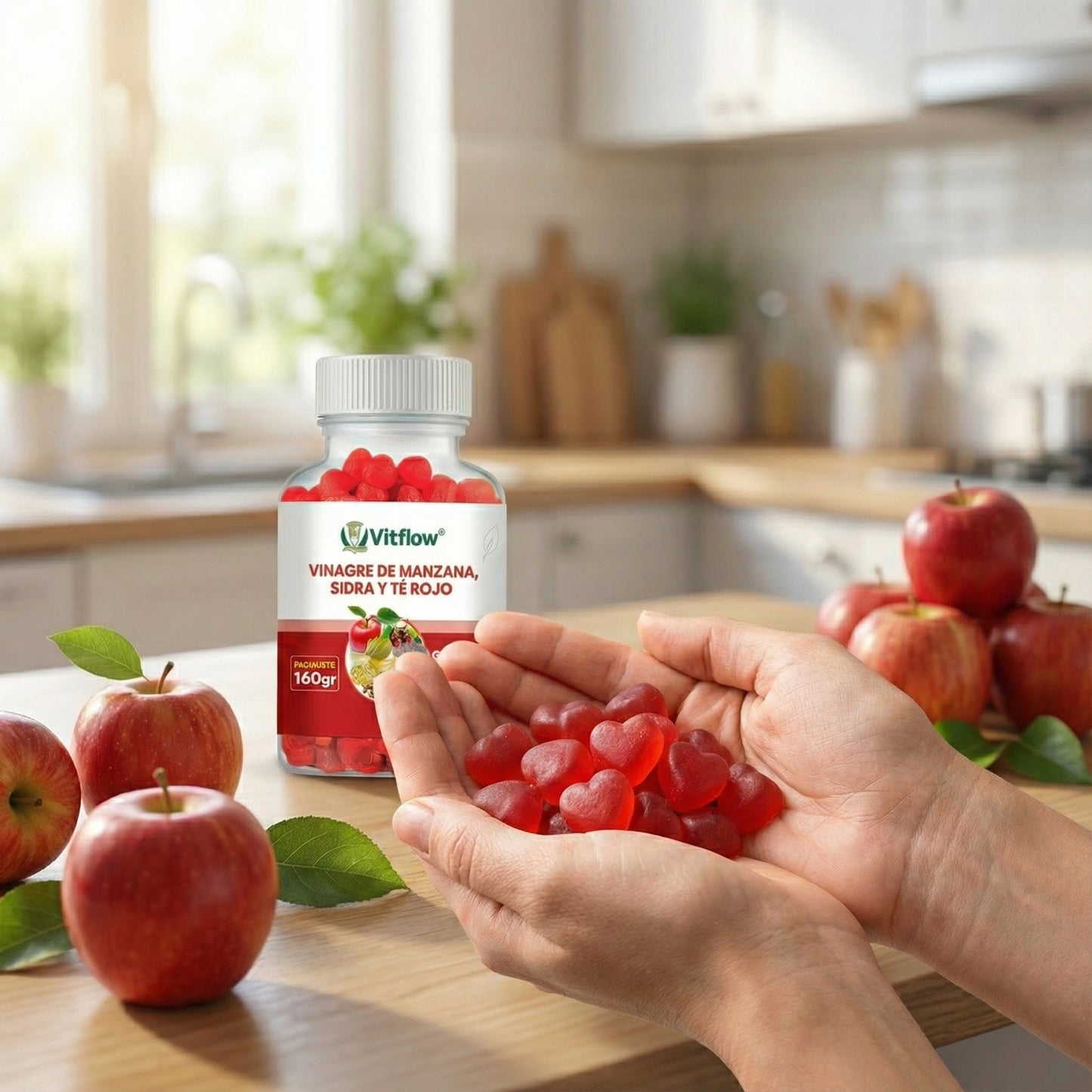 PureCider Boost™ – Gummies cu Oțet de Mere pentru Detox