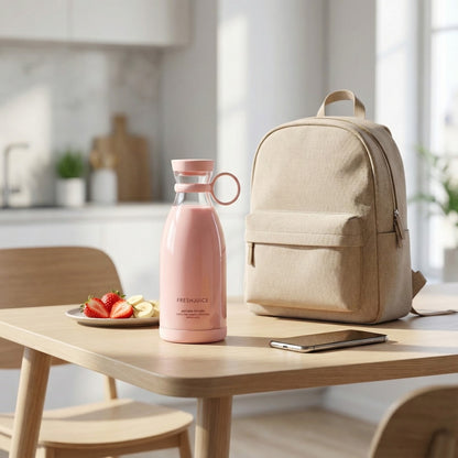 PinkJuice™ – Blender Portabil Pentru Smoothie-uri