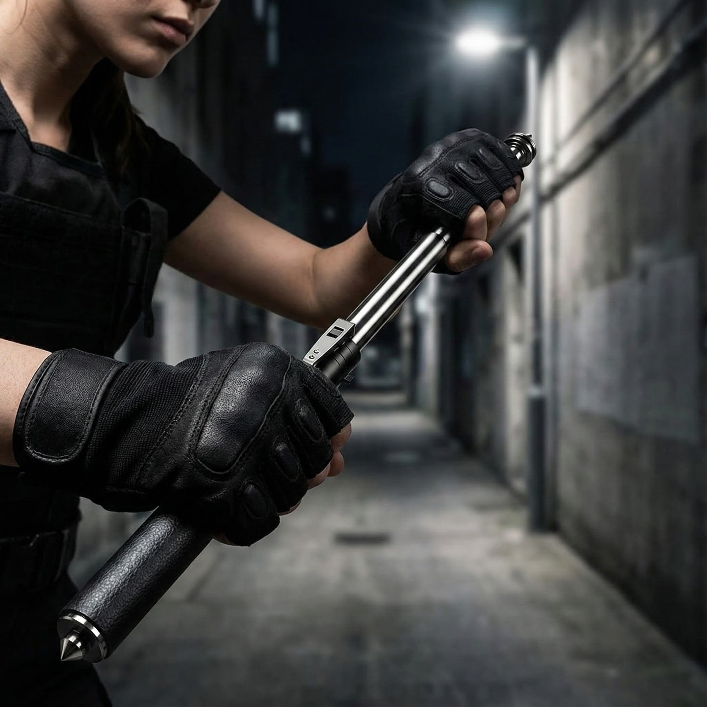 LadyGuard™ – Baston de Autoapărare Premium pentru Siguranța Personală