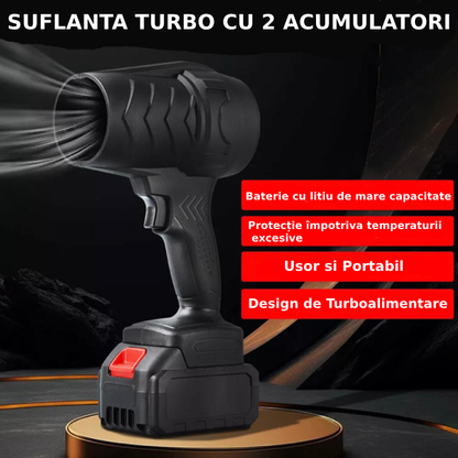 Suflanta Turbo de Aer cu Acumulatori - Curatenie Rapida si - Imagen 5