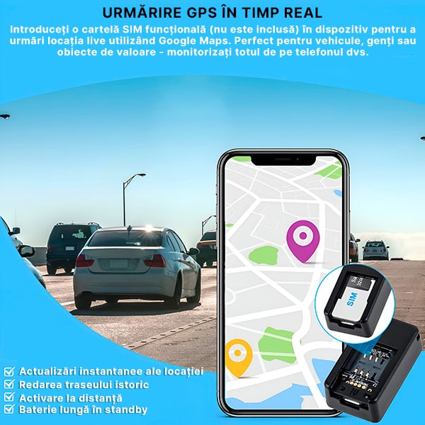 Mini Localizator GPS – Siguranță la Îndemână