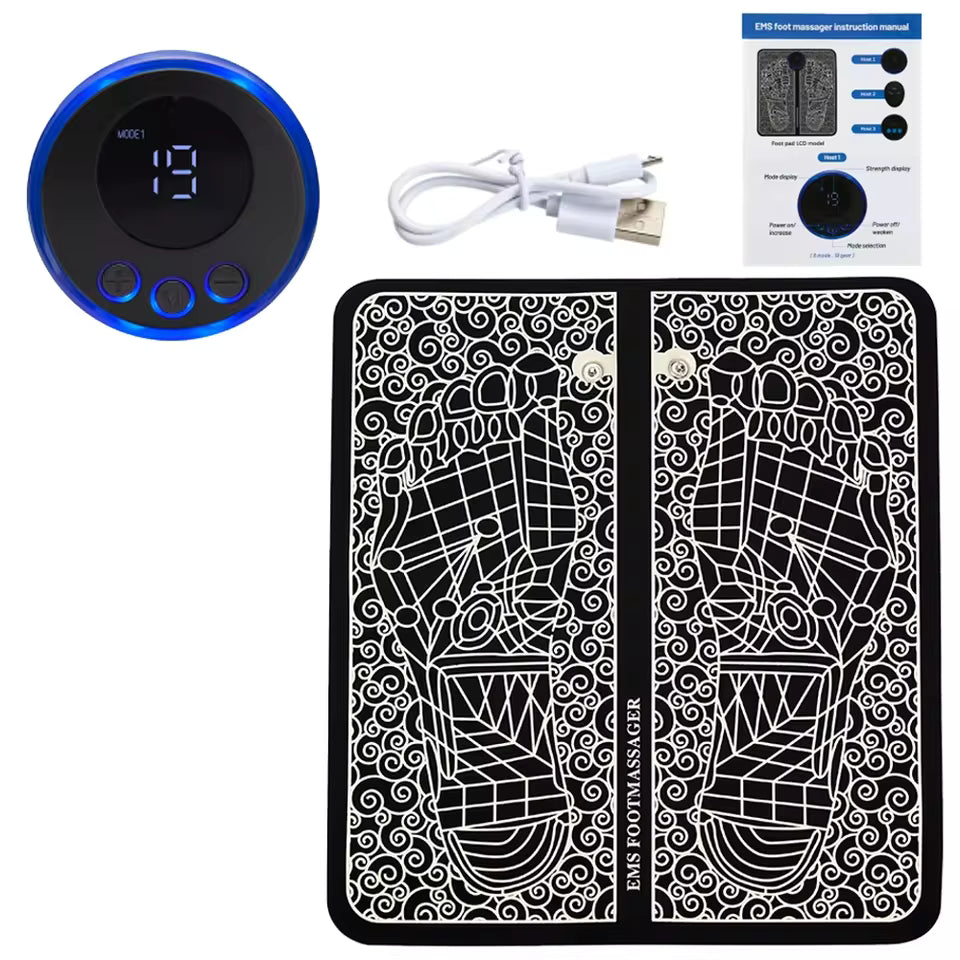 Pachet Promo 1+1: Stimulator Electric + Aparat de Masaj pentru Picioare