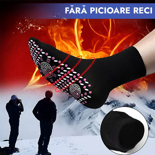 WarmSocks™ – Șosete Încălzite pentru Confort Maxim {2 Perechi}