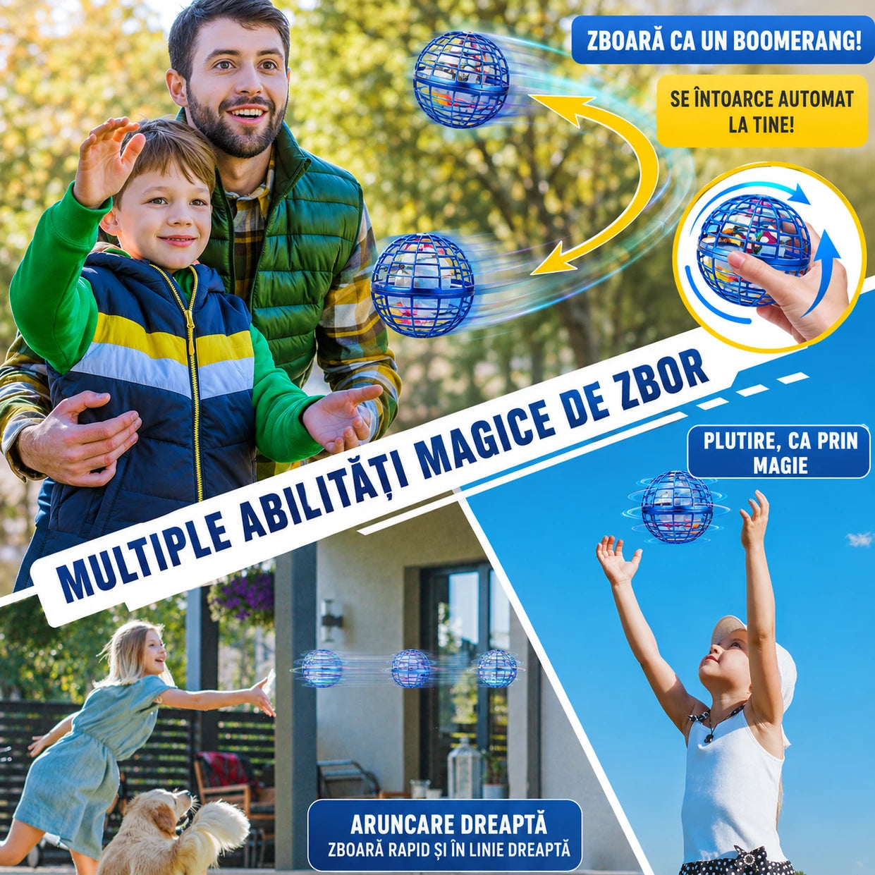 Mingea Boomerang - Zbor Magic și Distracție - Imagen 1