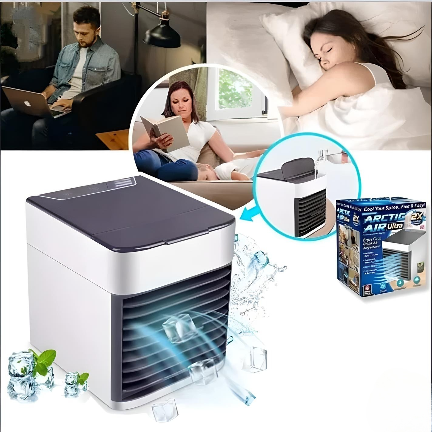 AirArtic – Mini Răcitor De Aer Personal Portabil - 9