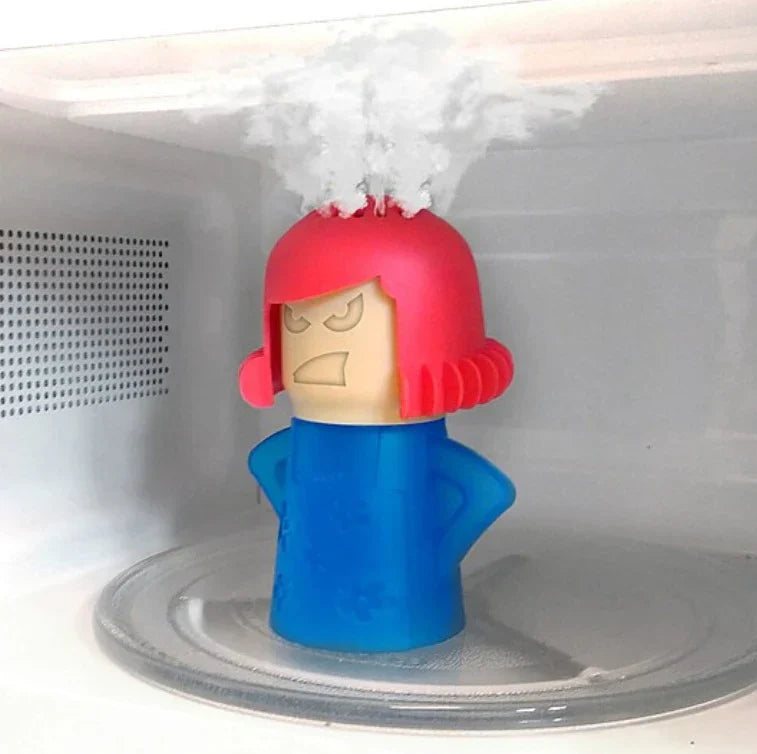 Angry Mama™ – Curățător pentru Cuptorul cu Microunde [Promoție Valabilă Doar Azi]